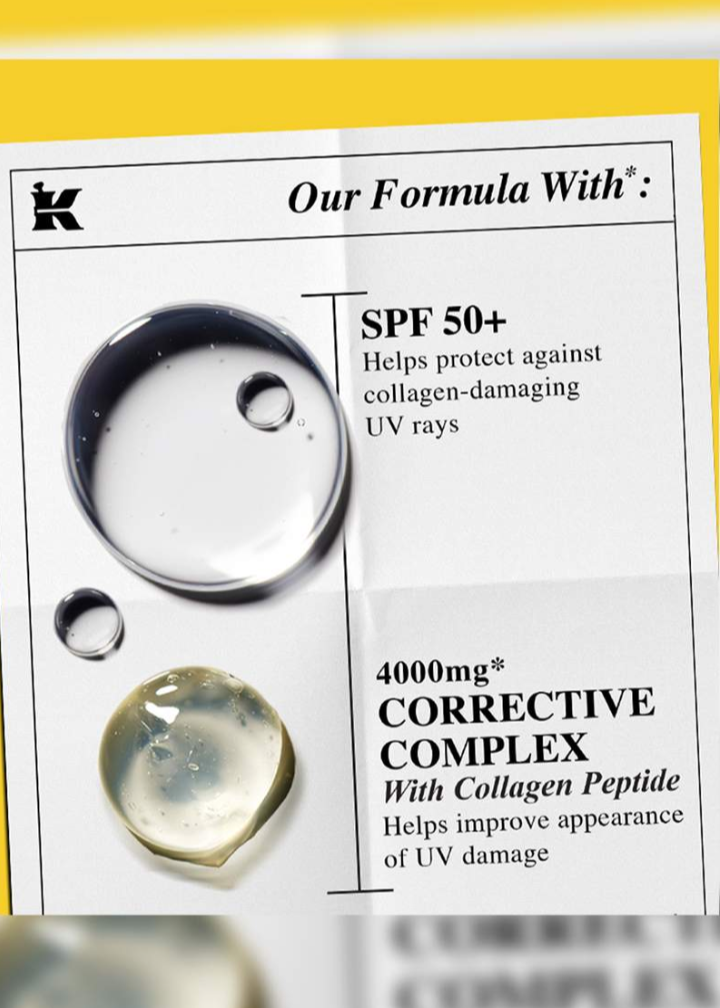Kiehl's Better Screen UV Serum (SPF 50+ with Collagen Peptide)